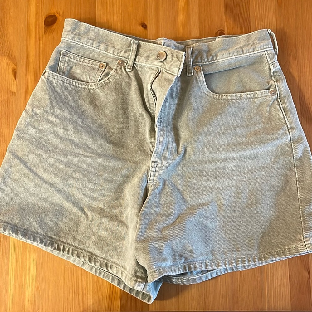 The A-Line Denim Short